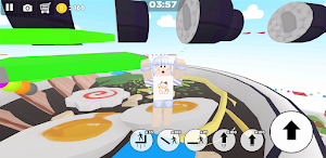 Japan food sushi obby parkour Screenshot 1