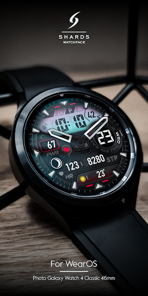 SH022 Watch Face, WearOS watch Screenshot 3