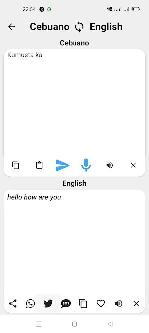 Cebuano To English Translator Screenshot 1
