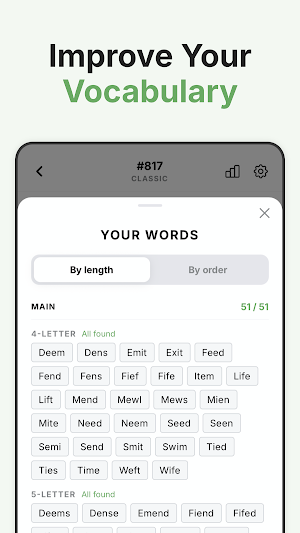 Squares — Daily Word Game Screenshot 2