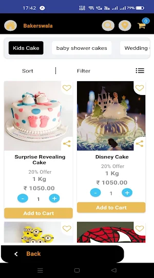 Bakerswala Screenshot 1