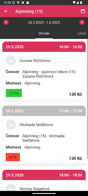 SPORTCENTRUM MATY Screenshot 2