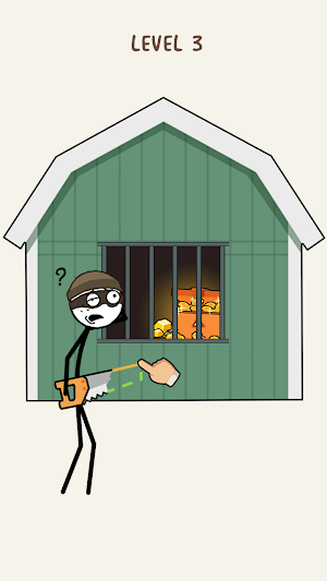 Thief Draw: Escape Puzzle Screenshot 1