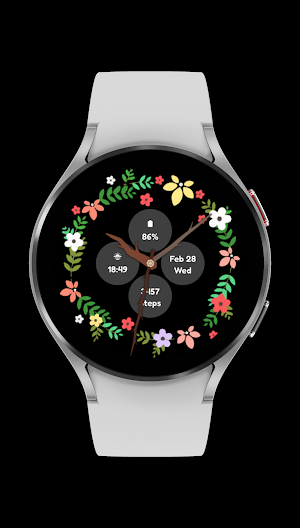 Flower Watch Face Screenshot 2