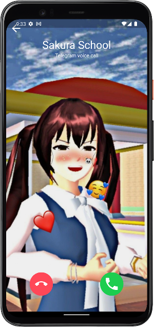 Fake Call from Sakura Screenshot 1