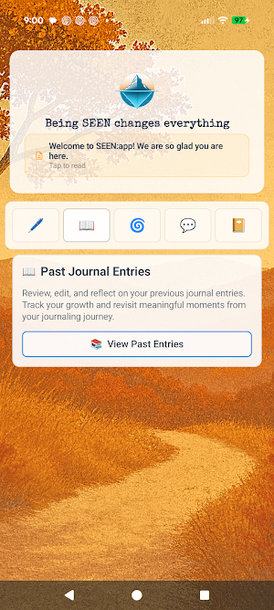SEEN:app AI Empowered Journal Screenshot 2