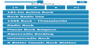 Rock Radio Player Live Music Screenshot 0