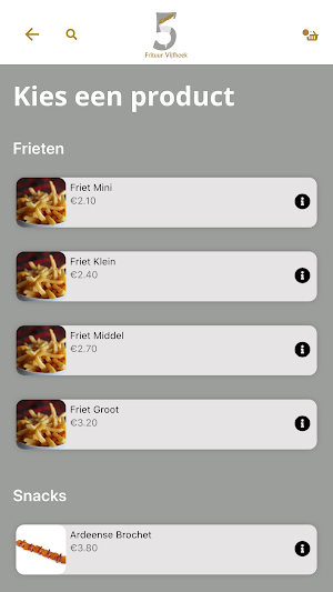 Frituur Vijfhoek Screenshot 1