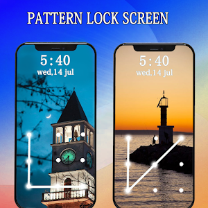 Pattern Lock Screen Screenshot 1