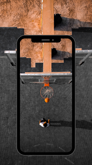basketball wallpaper 4K,UHD Screenshot 1