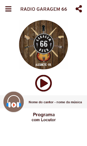 Radio Garagem 66 Screenshot 0