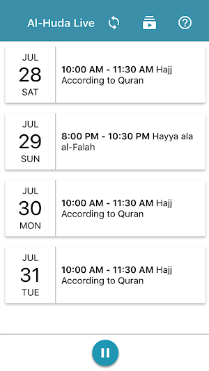 Al-Huda Live Screenshot 1