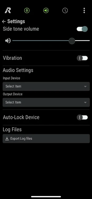 Riedel SmartPanel Screenshot 3