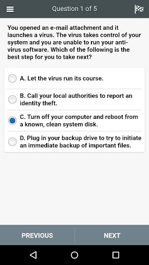 1D0-61A All-in-One Exam Screenshot 1