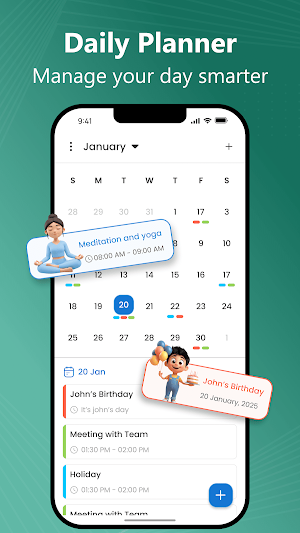 Calendar: Planner & Launcher Screenshot 1