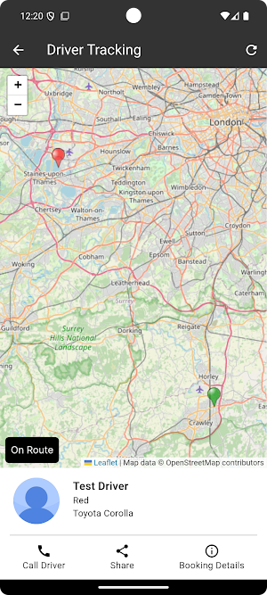 YRE Booking Screenshot 3