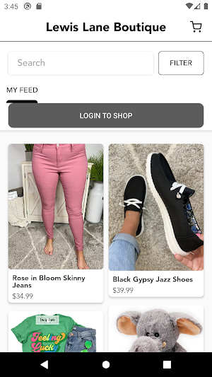 Lewis Lane Boutique Screenshot 1