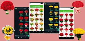 Flowers Stickers for Whatsapp Screenshot 0