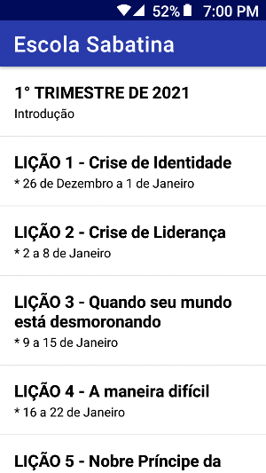 Trimensário da ESCOLA SABATIN‪A Screenshot 0