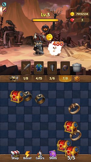 Idle Dungeon Hero Tycoon RPG Screenshot 3