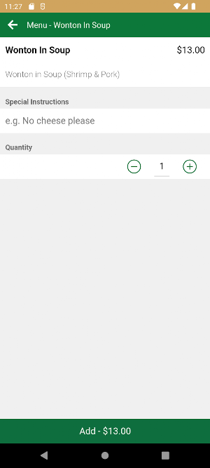 Congee Noodle House Screenshot 2
