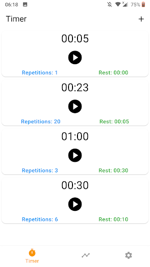 IntervalTimer Screenshot 0