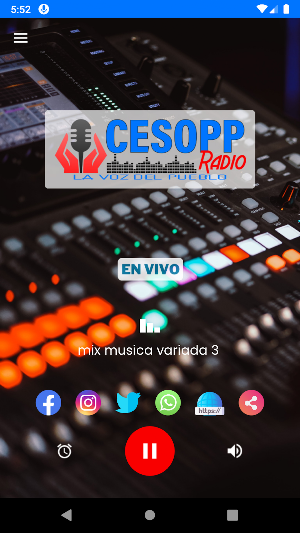 CESOPP Radio Screenshot 1