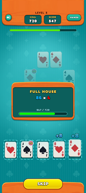Poker Pile: 3D Stack Sort Screenshot 2