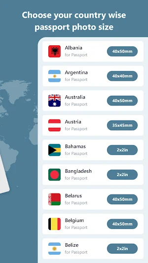 Passport/VISA Photo ID Maker Screenshot 2