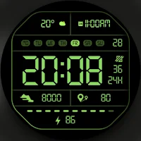 DADAM41: Retro LCD Watch Face