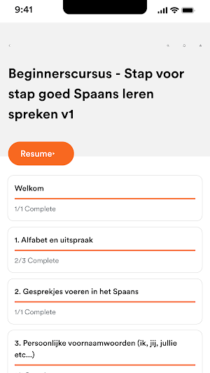 Overal Spaans Screenshot 1