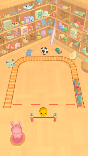 Fluffy Merge 3D: Animal Game Screenshot 1