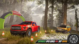 4x4 Offroad Jeep Games Driving Screenshot 1