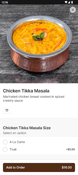 Masala Indian Cuisine Screenshot 3