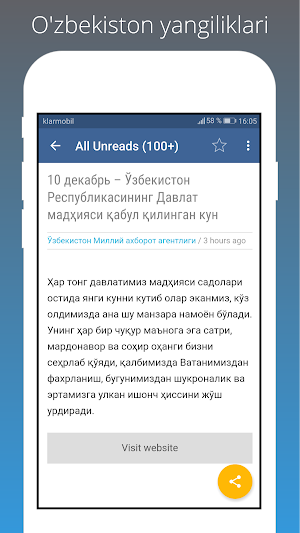 Newspapers of Uzbekistan Screenshot 2