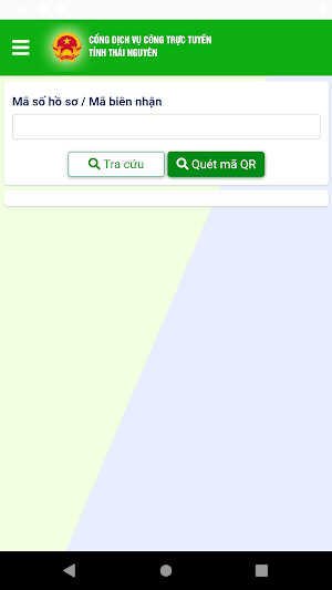DVC - Dịch vụ công tỉnh Thái Nguyên Screenshot 2