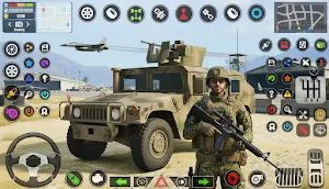 US Army Military Truck Driving Screenshot 0