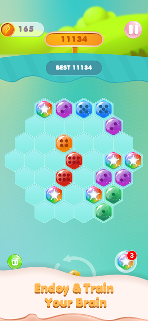 Hex Merge Puzzle Screenshot 2