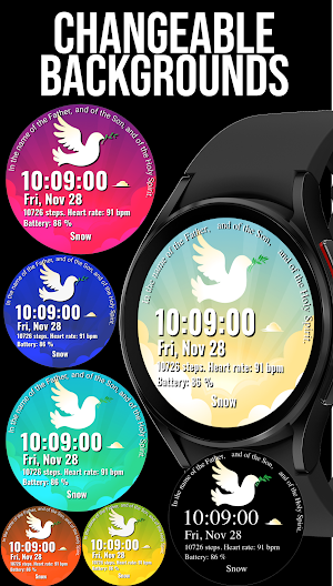 A064 Holy Spirit Watch Face Screenshot 2