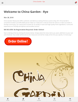 China Garden Rye Online Order Screenshot 3