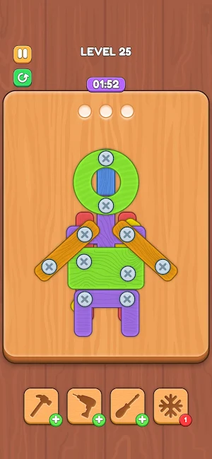 Screw Jam Puzzle: Nuts & Bolts Screenshot 0