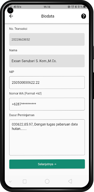 BPKH XI Yogyakarta-Pinjam Alat Screenshot 2