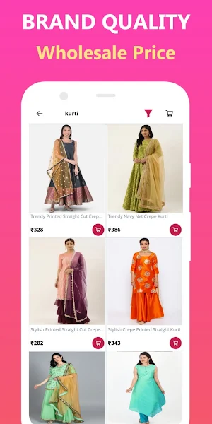 Kurti Online Shopping - Anarkali Shopping App Screenshot 1