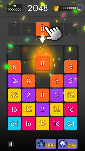 Drop & Merge - Number Puzzle Screenshot 0