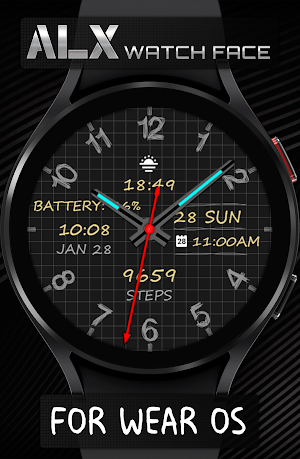 ALX01 Paint Watch Face Screenshot 2