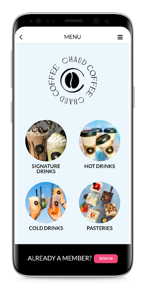 Chaud Coffee Screenshot 1