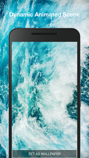 Ocean Waves HD Live Wallpaper Screenshot 1