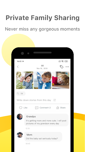 Peekaboo Moments – Babybook, memories & moments Screenshot 1