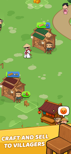 Samurai Timber Co: Idle Tycoon Screenshot 3