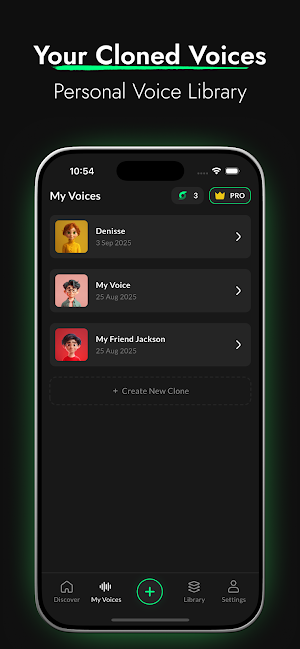Voice Clone: AI Voice Cloning Screenshot 1